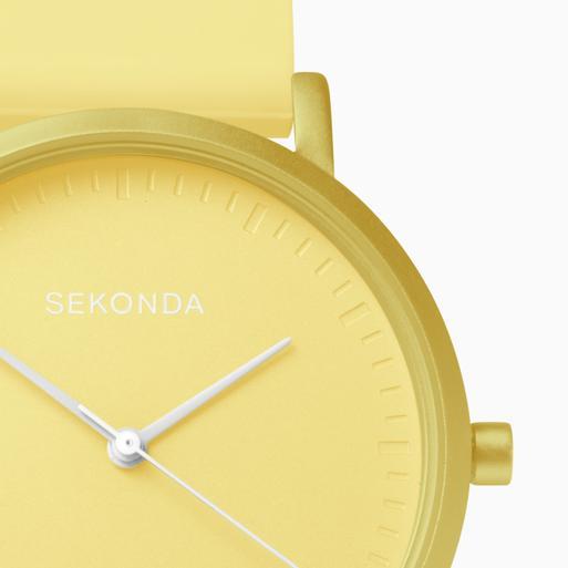 Sonata yellow clearance watch